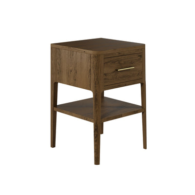 DI Designs Abberley Bedside in Brown - 1 Drawer - Belmont Interiors