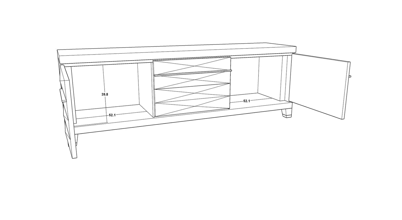 Berkeley Designs Cassis Media Unit - Belmont Interiors