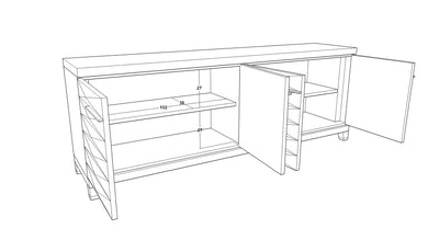 Berkeley Designs Cassis Sideboard - Belmont Interiors