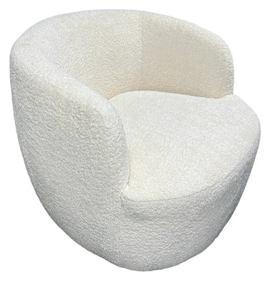 Vetale Chair in Ivory Boucle - Belmont Interiors