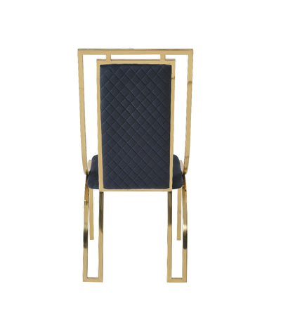 Ravello Cream & Gold Marble Dining Table With Windsor Gold Chairs