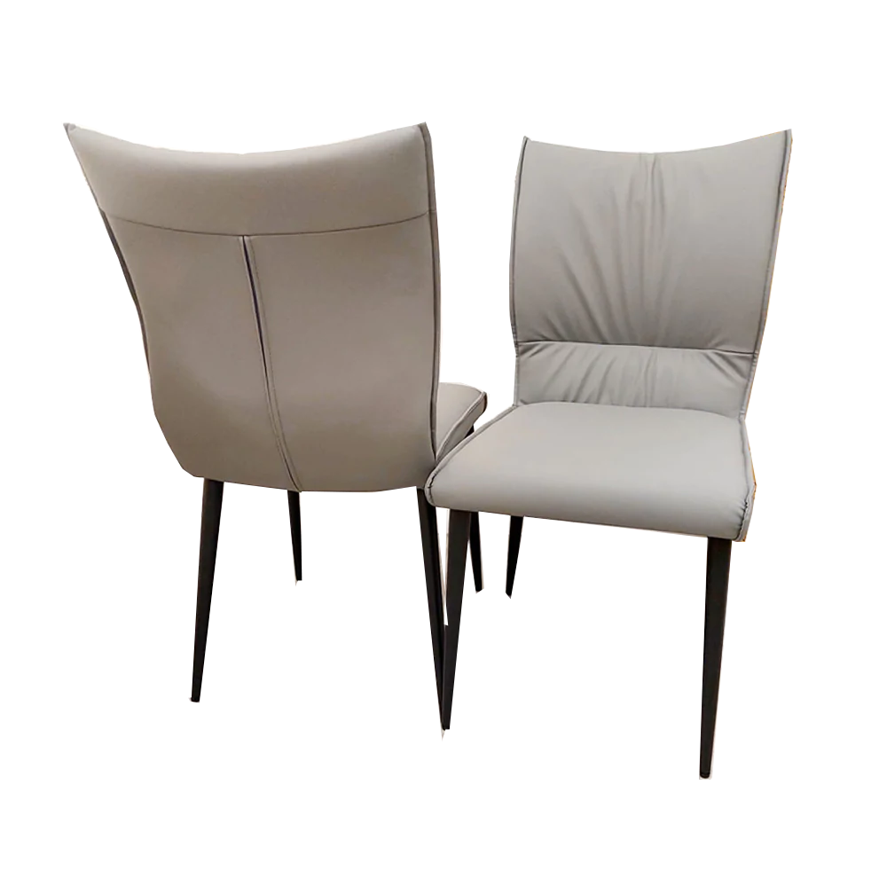 Flora PU Leather Dining Chair - 3 Colours - Belmont Interiors