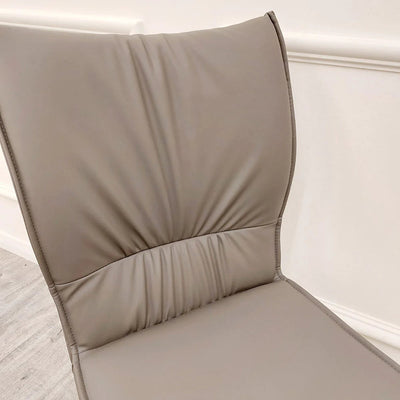 Flora PU Leather Dining Chair - 3 Colours - Belmont Interiors
