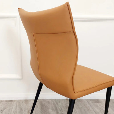 Flora PU Leather Dining Chair - 3 Colours - Belmont Interiors