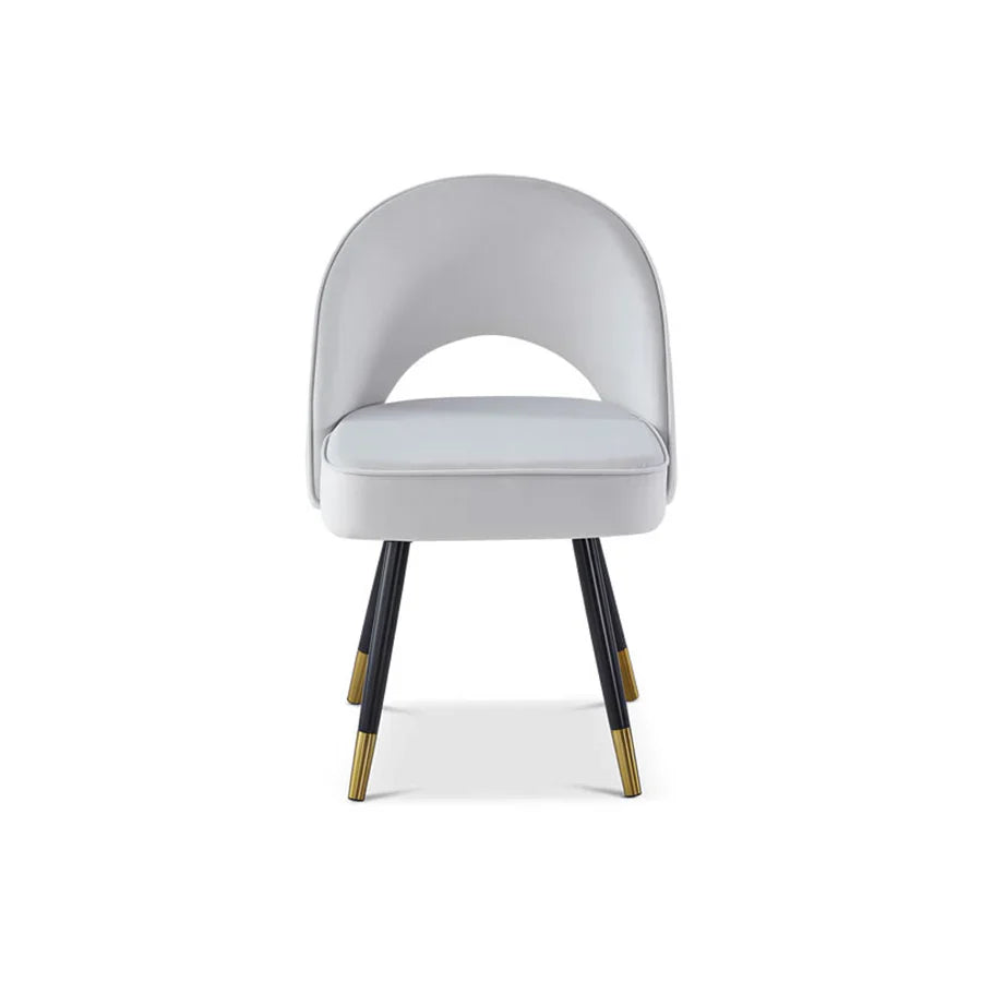 Berkeley Designs Hoxton Dining Chair in Light Grey - Belmont Interiors