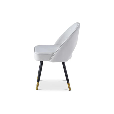Berkeley Designs Hoxton Dining Chair in Light Grey - Belmont Interiors
