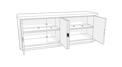 Berkeley Designs Sevilla Sideboard - Belmont Interiors