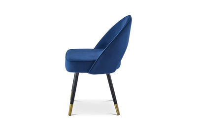 Berkeley Designs Hoxton Dining Chair in Blue - Belmont Interiors