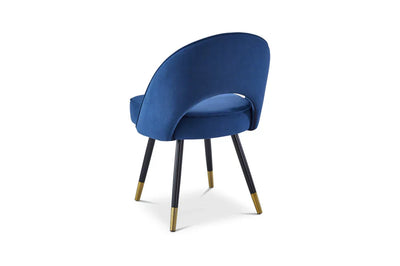 Berkeley Designs Hoxton Dining Chair in Blue - Belmont Interiors