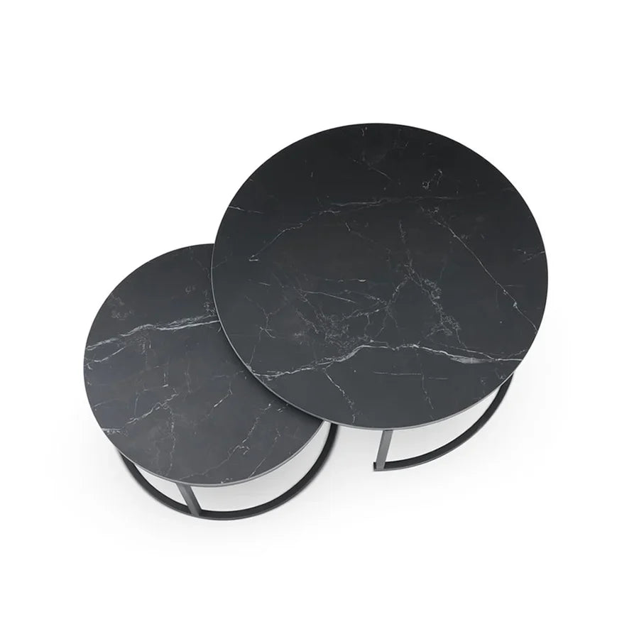 Berkeley Designs Soho Nested Coffee Table in Black - Belmont Interiors