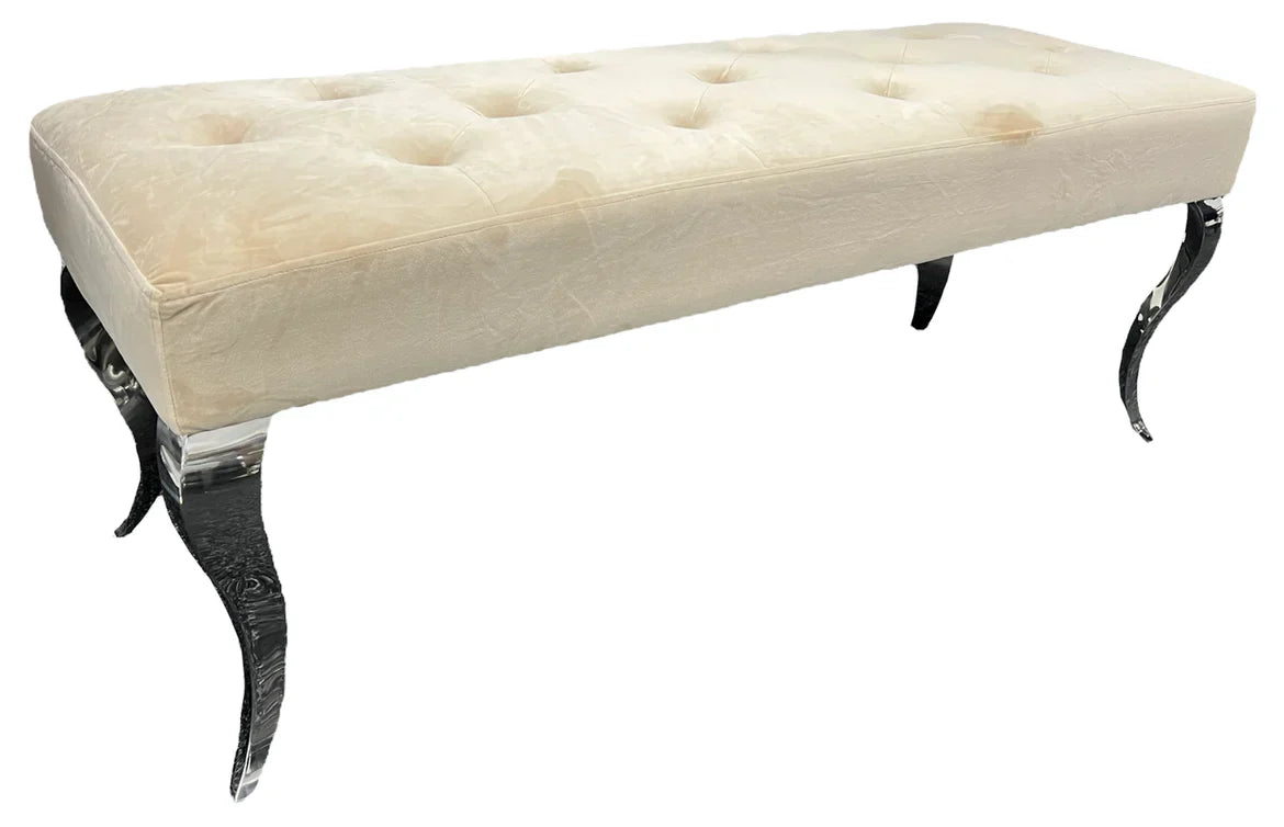 Louis Mink Bench 110/130cm - Belmont Interiors