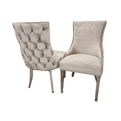 Kensington Dining Chair in Beige - Belmont Interiors