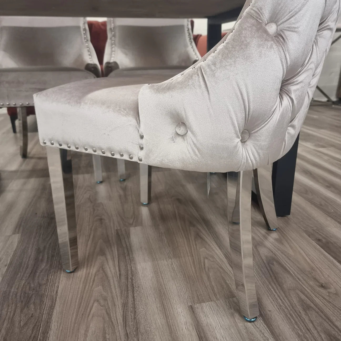 Kensington Dining Chair in Beige - Belmont Interiors