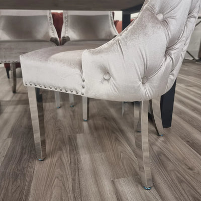 Kensington Dining Chair in Beige - Belmont Interiors