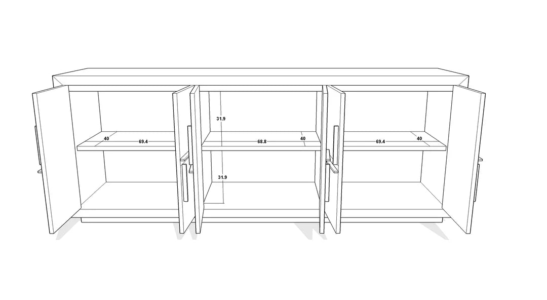Berkeley Designs Bristol Sideboard - Belmont Interiors