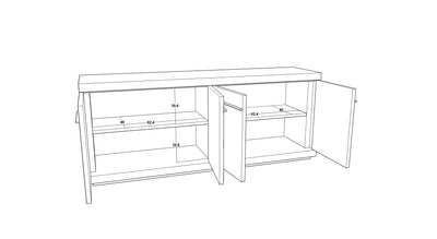 Berkeley Designs Sorrento Sideboard - Belmont Interiors