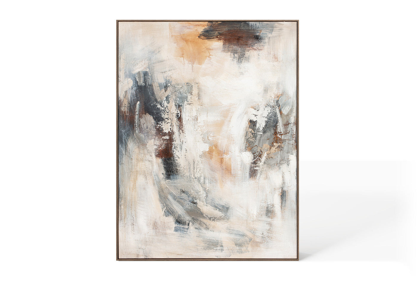 Berkeley Designs Oil on Canvas 71 with Brown Frame
