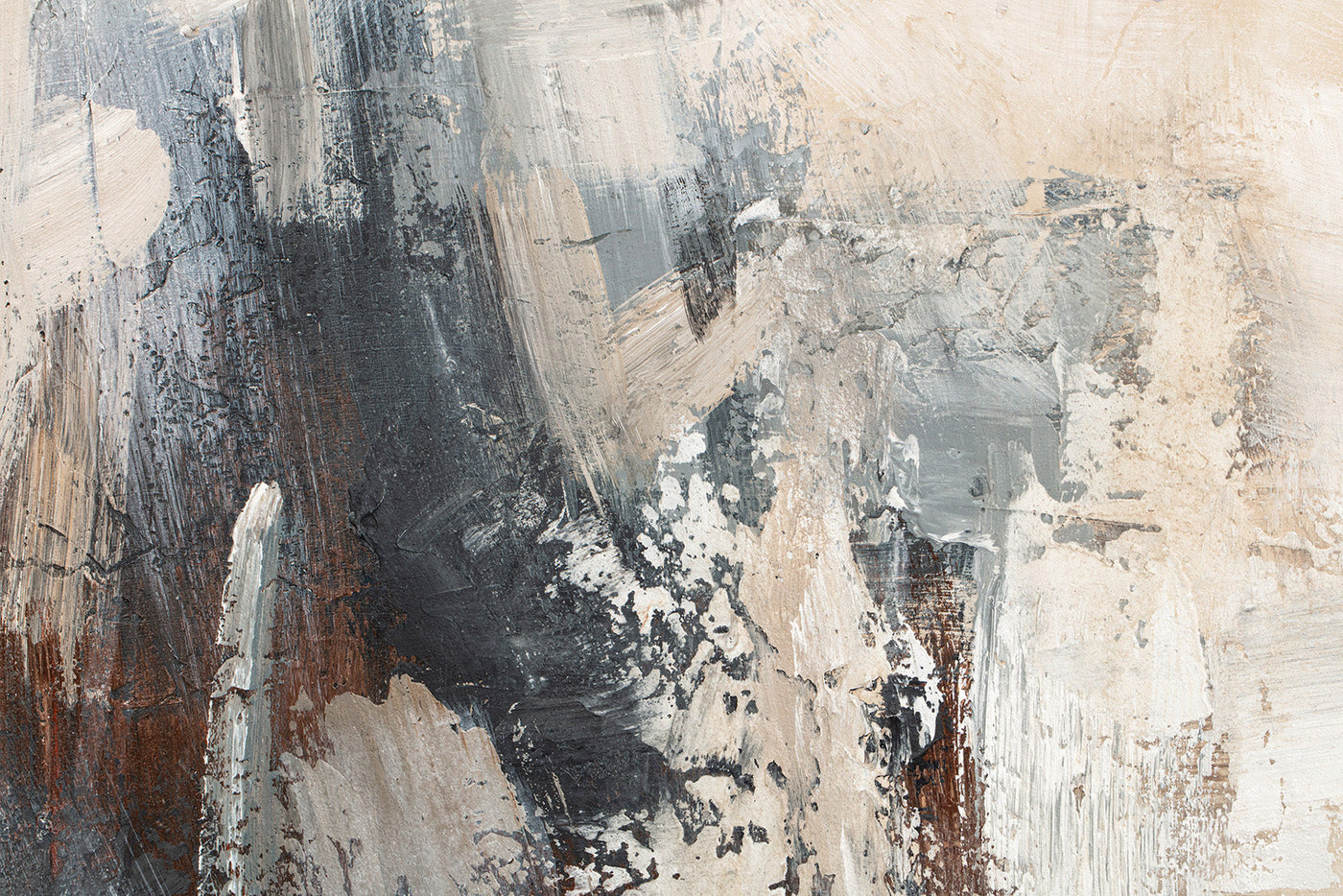 Berkeley Designs Oil on Canvas 71 with Brown Frame