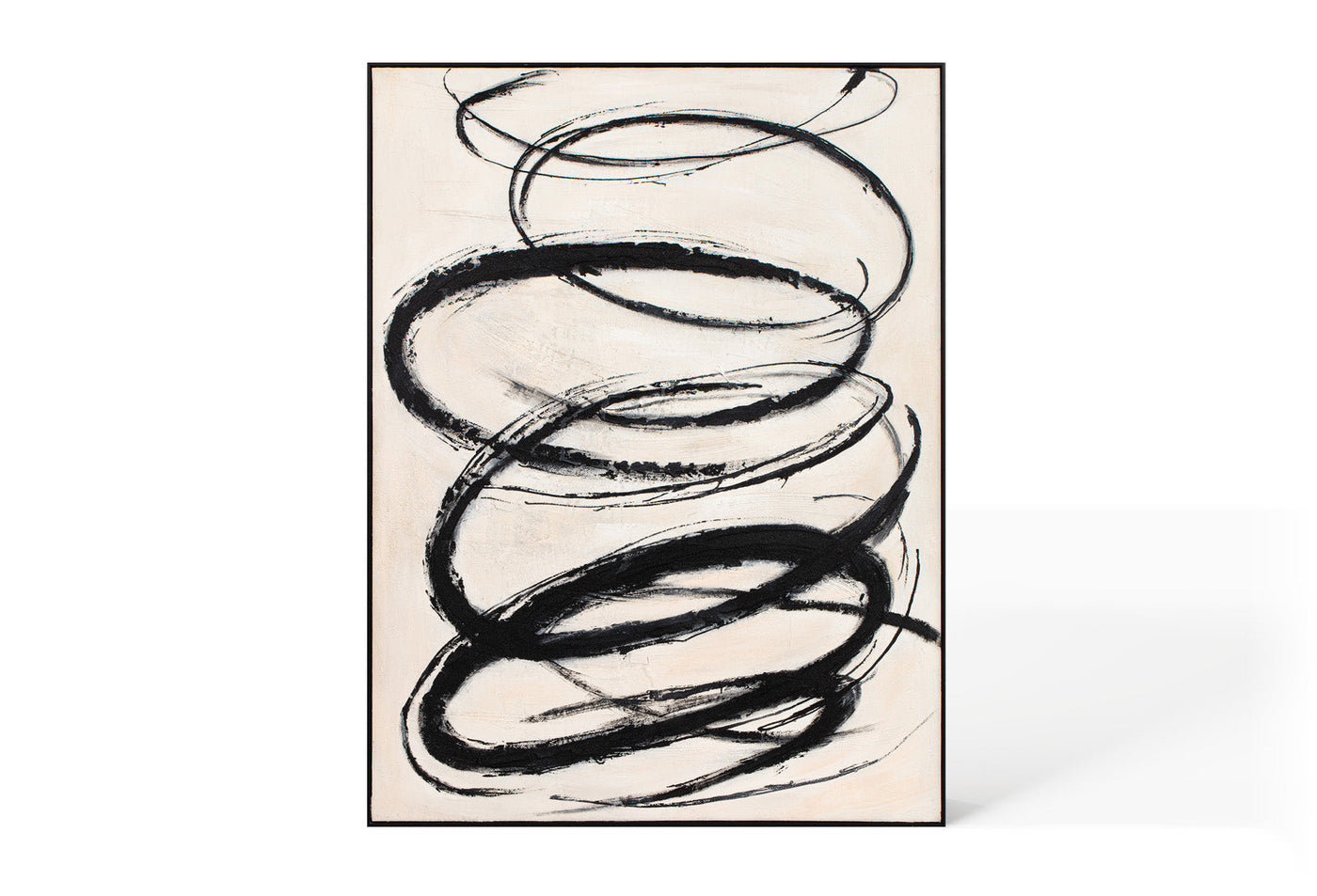 Berkeley Designs Oil on Canvas 76 with Black Frame