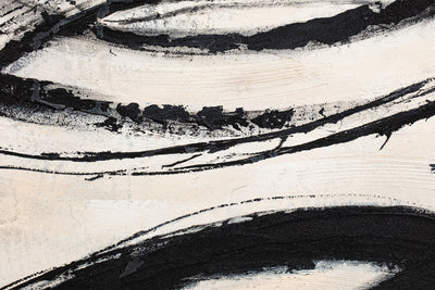 Berkeley Designs Oil on Canvas 76 with Black Frame