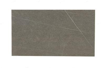 Livia 160cm Grey Ceramic Sintered Marble Dining Table