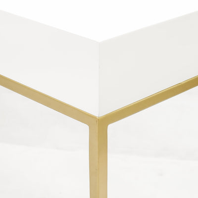 DI Designs Berkeley Console - White - Belmont Interiors