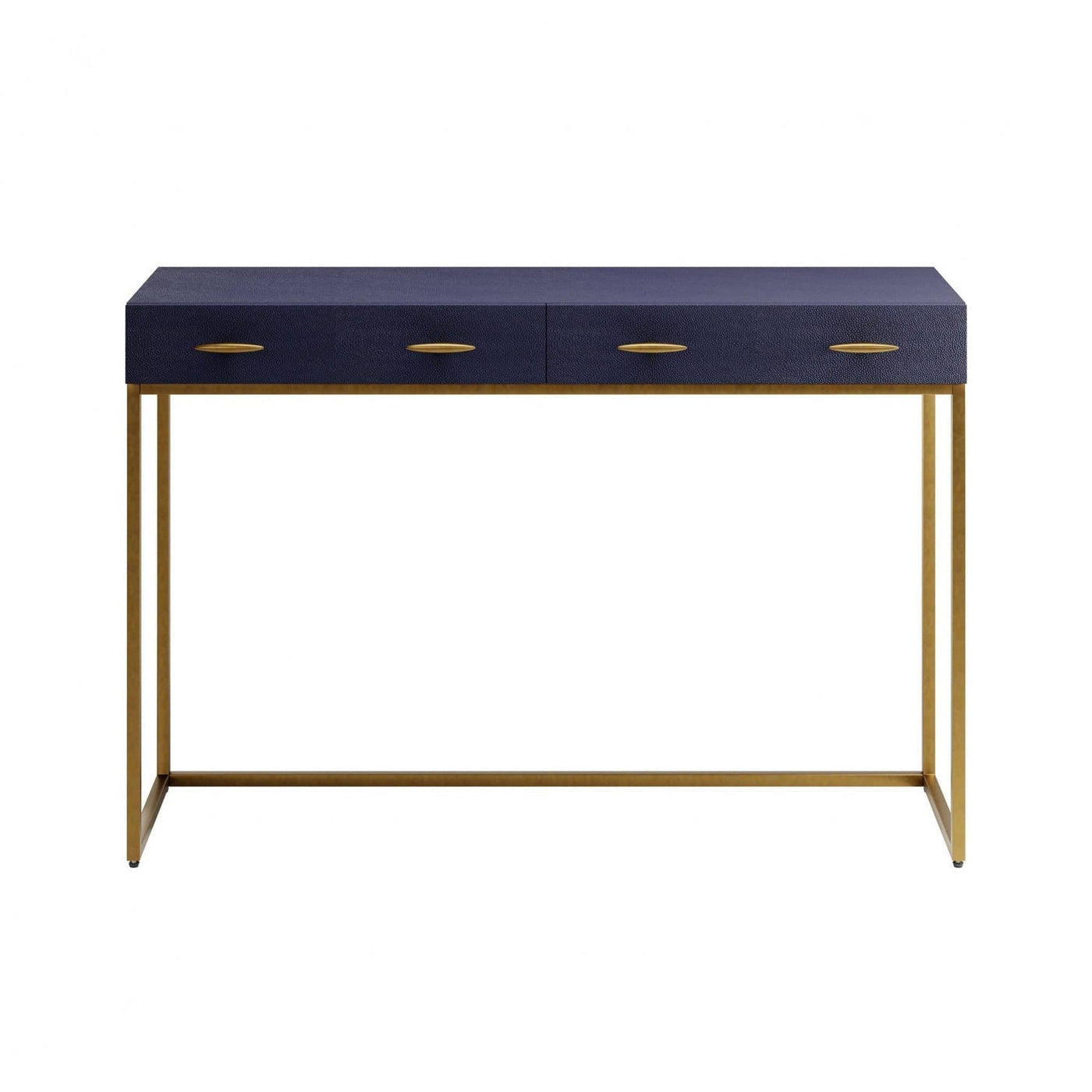 DI Designs Willersley Navy Shagreen Console - Belmont Interiors