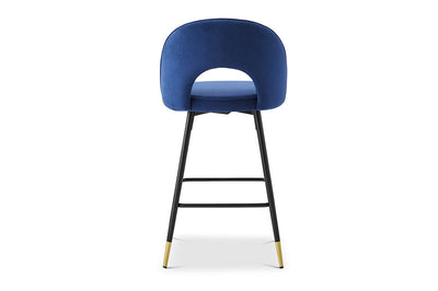 Berkeley Designs Hoxton Bar Stool in Blue - Belmont Interiors