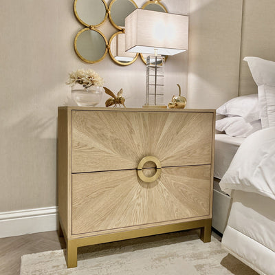 DI Designs Easton Sunburst Chest of Drawers - Belmont Interiors