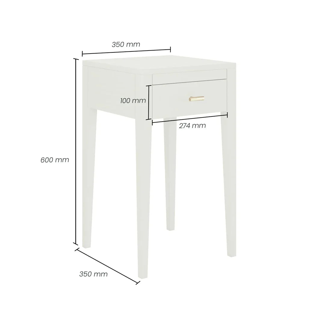 DI Designs Hanley Bedside - Green - Belmont Interiors