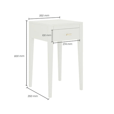 DI Designs Hanley Bedside - Green - Belmont Interiors