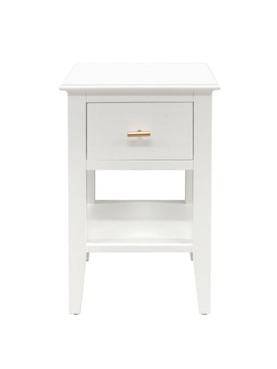 DI Designs Chilworth Bedside in White - Belmont Interiors